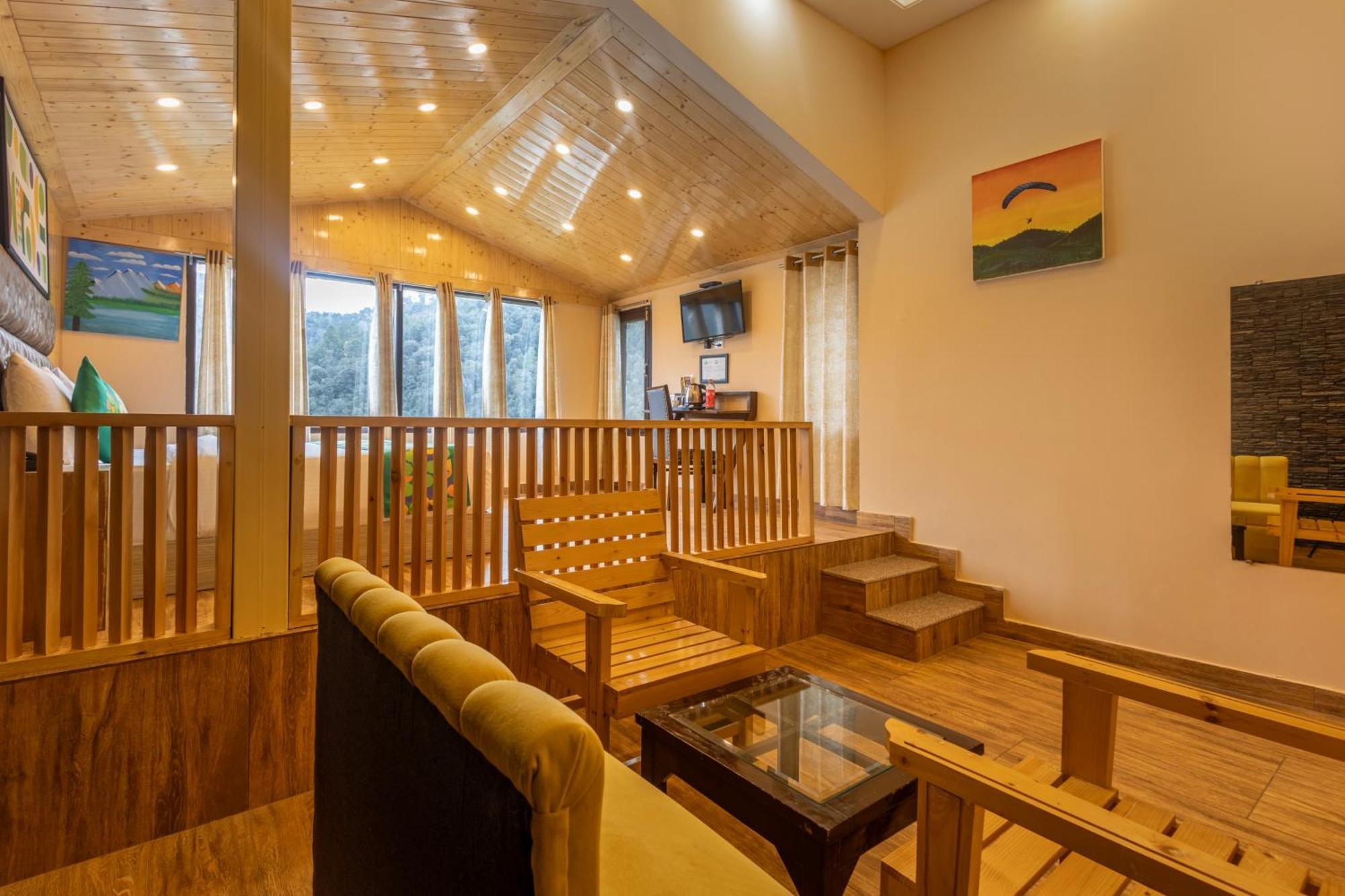 Treebo Lords Garden Glory With Valley View & Centralized Heating Shimla Exterior foto